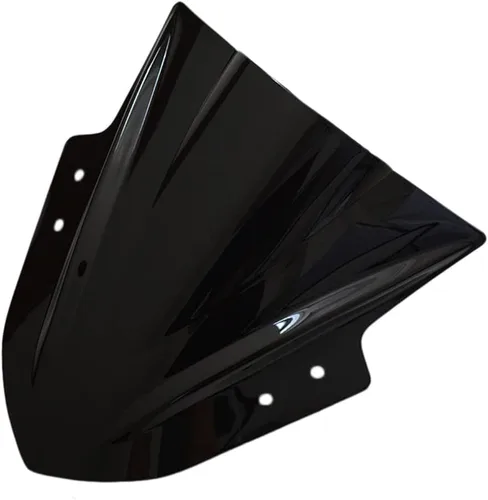 Vista 2 de Parabrisas de motocicleta negro apto para Kawasaki EX300 2013 2014 2015 2016 2017 EX 300 ABS Deflector de viento de plástico ABS