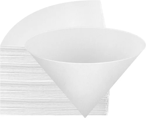 Vista 9 de NACHLYNN 20 piezas Filtro de Aceite para Freidora Profunda 4.5 Pulgadas Conos de Filtro de Jarabe de Arce No Tejido Filtros de Aceite de Cocina