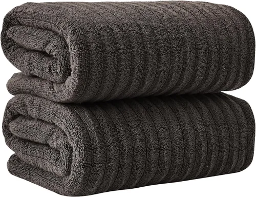 Vista 35 de Great Bay Home Juego de 6 toallas de mano – Toallas 100% algodón – Toallas absorbentes y de secado rápido para el baño (Duna)