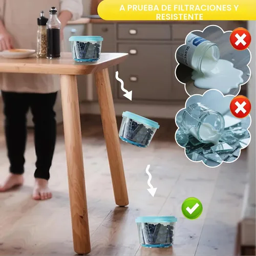 Vista 3 de Recipientes de comida para bebés, tarros de almacenamiento de alimentos y aperitivos de 5 onzas con tapas de sellado, seguros y duraderos, aptos