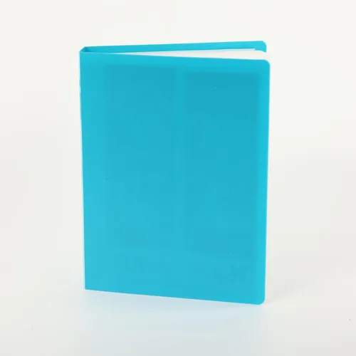 Vista 2 de Álbum de fotos de cabina de fotos, para bodas o fiestas, con capacidad para 120 tiras de fotos de 2 x 6 pulgadas, deslizables (azul)