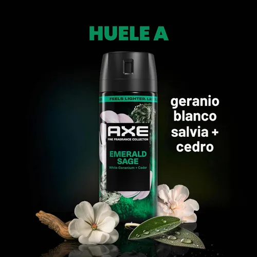 Vista 3 de AXE Body Spray Everyday Essentials 4 unidades Stay fresh 2.9 oz