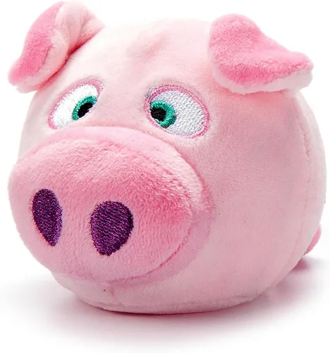 Vista 7 de The Petting Zoo Peluche de flamenco, regalos para niños, juguete para apretar animales de vida silvestre Squishiez, juguete de peluche de flamenco