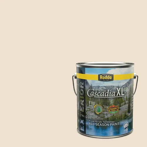 Vista 176 de Rodda Paint CASCADIA XL Pintura e imprimación satinada exterior en uno, cuarto de galón, abulón