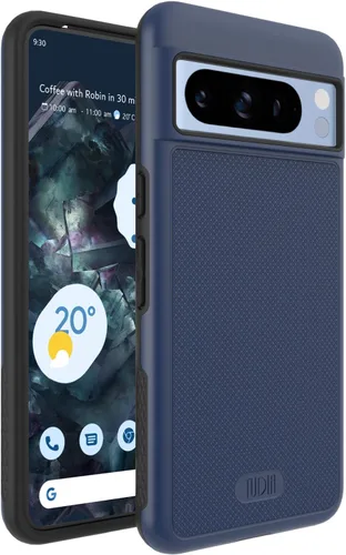 Vista 48 de TUDIA MergeGrip [Compatible con Magsafe] Funda para Google Pixel 7a 2023, [Probada contra caídas de grado militar] Borde elevado para protección