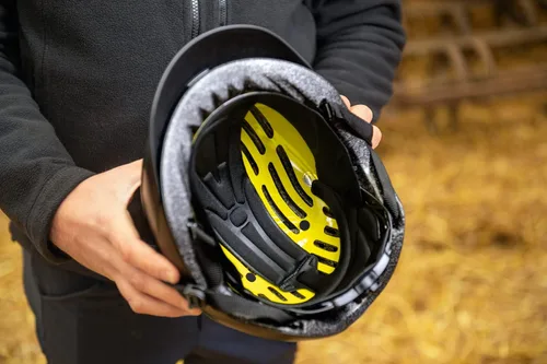 Vista 8 de uvex exxential II MIPS - Casco de equitación para mujeres y hombres, casco ajustable con sistema MIPS integrado