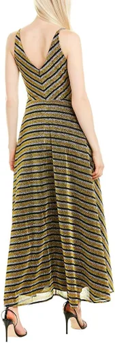 Vista 2 de Dress the Population Vestido largo sin mangas Lena para mujer