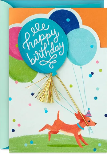 Vista 8 de Hallmark - Tarjeta de cumpleaños Signature (Mejor cumpleaños de todos)