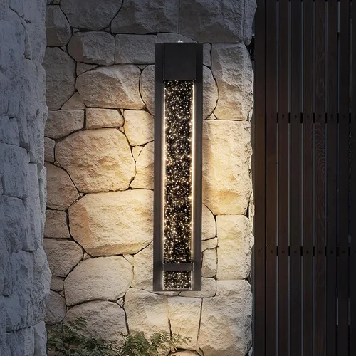 Vista 18 de ASD LED 13" Bubble Glass Wall Light Fixture, Outdoor & Indoor Seeded Sconce 3CCT, Waterproof, Dimmable, ETL Listed 12W 500LM 3000-5000K 120V