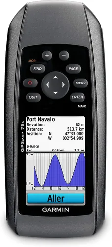 Vista 2 de GPSMap Garmin serie 78, Negro