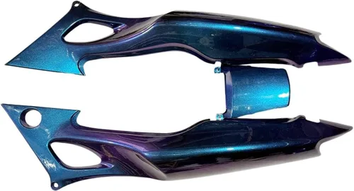 Vista 9 de Kit de carenado de motocicleta para Honda CBR600 F3 1997 1998 CBR600F3 97 98 ABS Kit de cuerpo de inyección de plástico Carrocería-Camaleón Púrpura