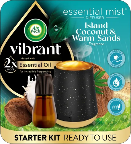 Vista 11 de AIR WICK Essential Mist Twin Recambio – Salvia Blanca y Caoba (2x.67) oz.