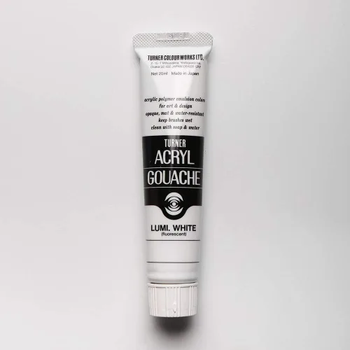 Vista 21 de Turner Colour Works Acryl Gouache Artist Pintura acrílica - Tubo individual de 0.7 fl oz - Siena quemada