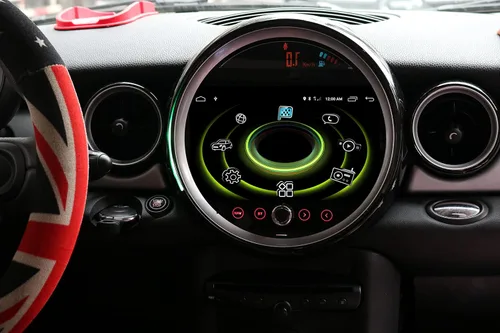 Vista 4 de 9 "IPS pantalla táctil Octa Core Android 10 coche navegación estéreo reproductor multimedia GPS Radios 4GB Ram 64GB ROM 4G Net DSP CarPlay Android