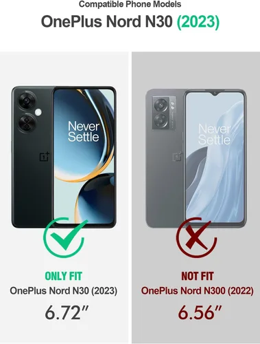 Vista 2 de Poetic Revolution - Funda para OnePlus Nord N30 5G, [probada contra caídas de grado militar de 20 pies], funda protectora resistente de doble capa a