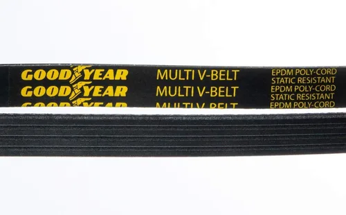 Vista 2 de Goodyear Belts 1040378 Cinturón de serpentina, 4 varillas, 37.8 pulgadas de longitud, negro