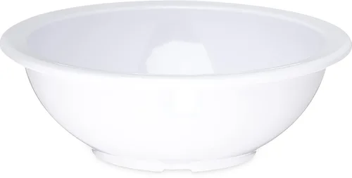 Vista 5 de Carlisle FoodService Products Kingline - Tazón de sopa reutilizable de plástico para el hogar y el restaurante, melamina, 16 onzas, blanco