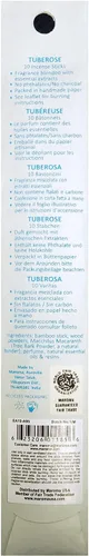 Vista 2 de Maroma Incienso tuberosa, 10 varillas de incienso