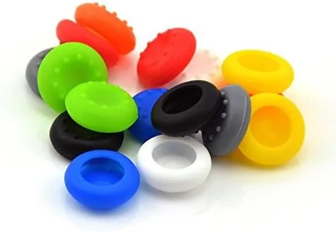 Vista 2 de 10 x Controlador analógico Thumb Stick Grip Thumbstick Joystick Tapa Cubierta para PS4 PS3 para Xbox 360 Xbox One (transparente)