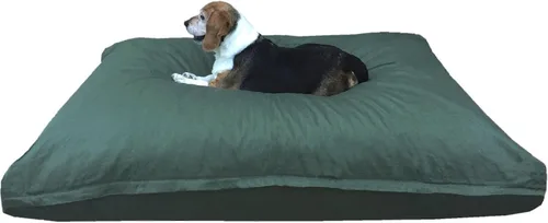 Vista 9 de Almohada ortopédica prémium con espuma viscoelástica para cama de perro, con revestimiento interior impermeable y cubierta externa de microgamuza