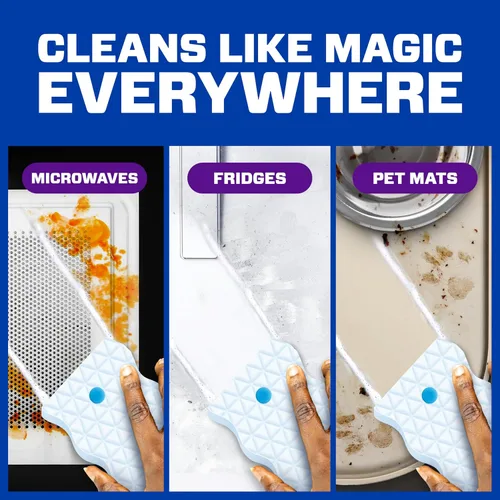 Vista 5 de Mr. Clean Esponja espumosa con borrador mágico, limpiador multiusos, poder de limpieza Dawn, limpiador de pared, limpiador de tenis, limpiador