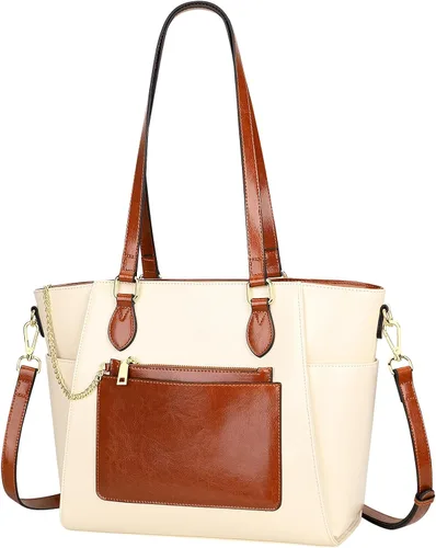 Vista 2 de Over Earth Bolsos de cuero para mujer, bolso de hombro y bolso de mano de moda