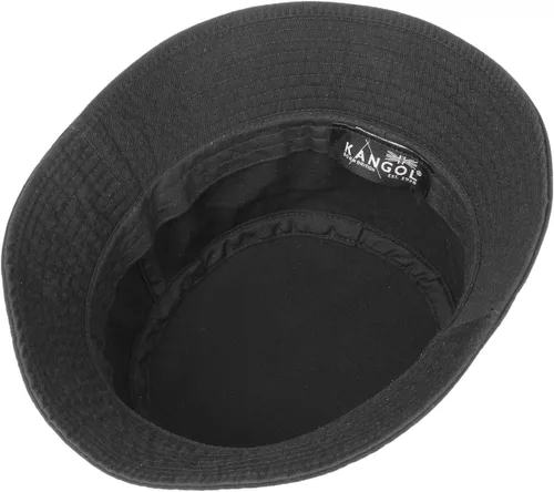 Vista 5 de Kangol Gorro estilo pescador lavado - Azul marino/XL Negro