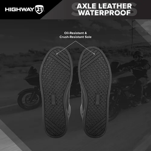 Vista 3 de HIGHWAY 21 Zapato impermeable de cuero AXLE