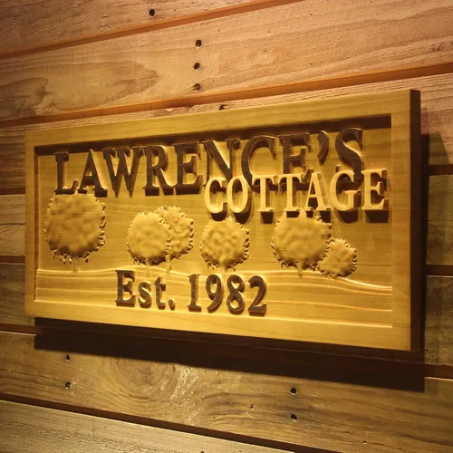 Vista 29 de ADVPRO wpa0031 - Letrero de madera personalizado con nombre de Lake House para decoración del hogar, boda, tamaño mediano, 18.25 x 7.25 pulgadas
