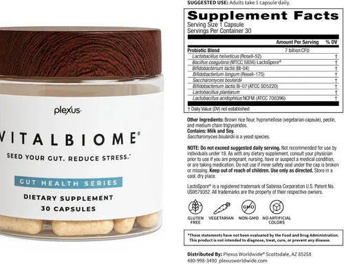 Vista 6 de Plexus® VitalBiome®