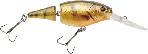 Vista 16 de Berkley Flicker Shad Jointed Fishing Hard Bait Negro plateado