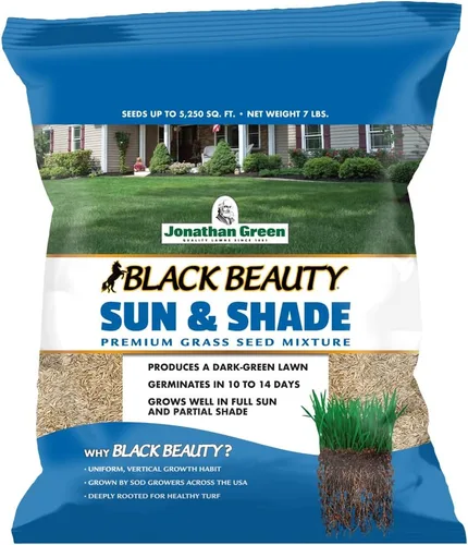 Vista 8 de Jonathan Green Black Beauty Sun & Shade - Semilla de hierba (25 libras)