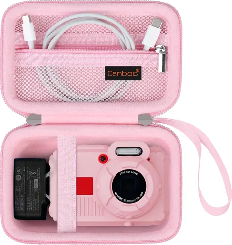Vista 12 de Canboc Funda de transporte para cámara digital Kodak PIXPRO WPZ2, resistente e impermeable, bolsa de fotografía subacuática, bolsillo de malla