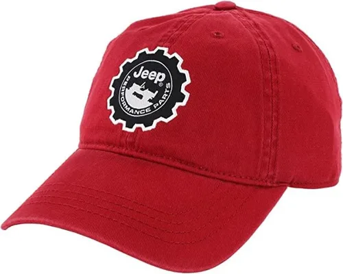 Vista 13 de Jeep Sombrero Performance Parts Gear Logo Gorra de béisbol pesada de sarga