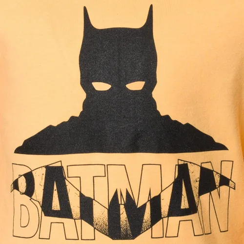 Vista 6 de DC Comics Paquete de 2 camisetas de Batman de la Liga de la Justicia para niños pequeños y grandes
