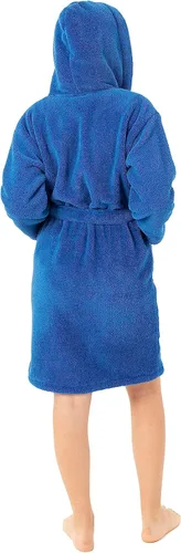Vista 3 de BC BARE COTTON Bata de microfibra con capucha para niños