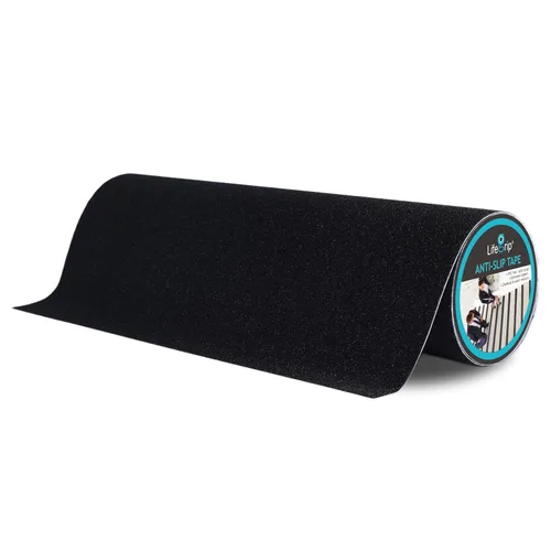 Vista 54 de Lifegrip - Cinta de tracción antideslizante, cinta de fricción de 1 pulgada x 15 pies, el mejor agarre, adhesivo abrasivo para escaleras, peldaños
