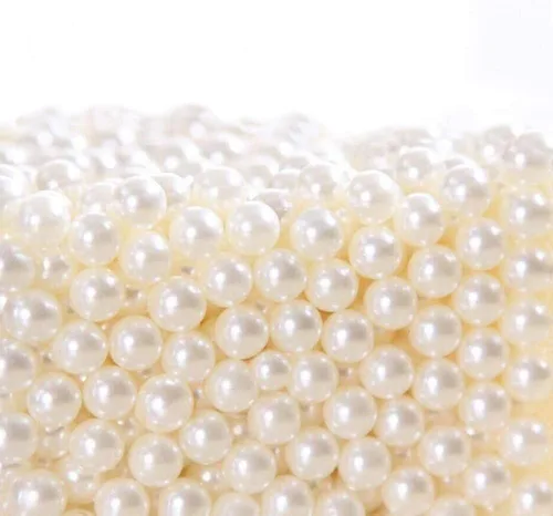 Vista 6 de HBlife - Cuentas de maquillaje para pinceles, perlas de imitación artísticas, 1100 cuentas redondas de perlas para sujetar brochas de maquillaje Rosa