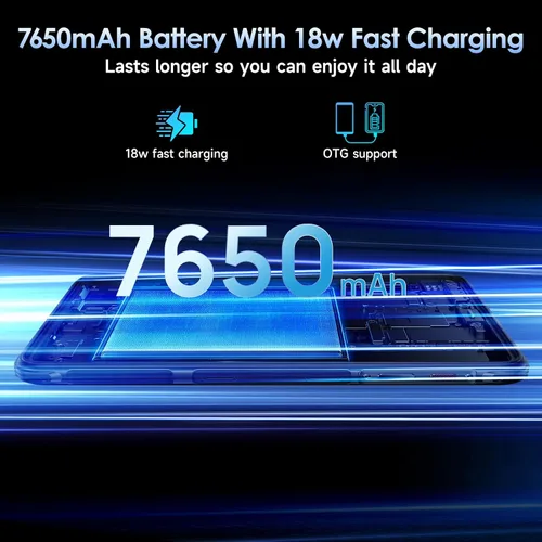 Vista 5 de Ulefone Armor Pad Pro - Tablet resistente de 8 pulgadas (16 GB + 128 GB), cámara trasera de 48 MP + cámara frontal de 32 MP, batería de 7650 mAh