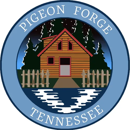 Vista 6 de Cabin by The Lake - Pigeon Forge - Tennessee 3.5" Car Truck Sticker Sticker Vacation Souvenir Travel Adventure Theme Novedad Applique