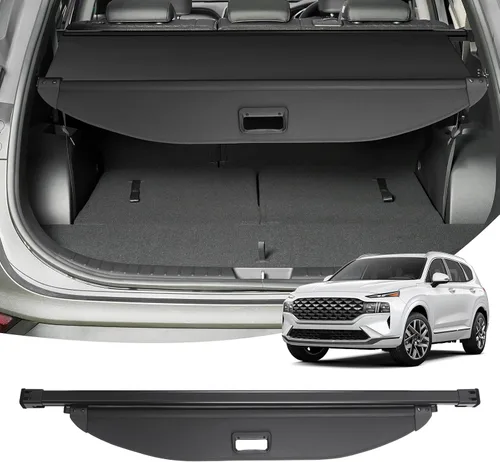 Vista 77 de Powerty - Cubierta de carga para Toyota RAV4 2013-2018, accesorios de cuero