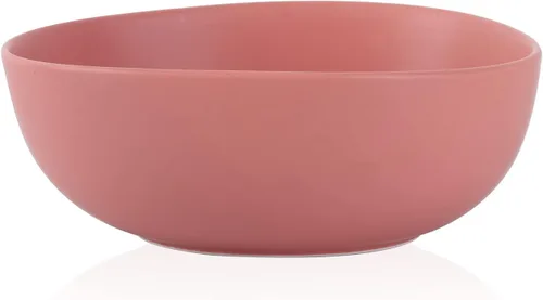 Vista 8 de Stone Lain Delilah - Juego de platos de porcelana de 6 pulgadas, color naranja pastel