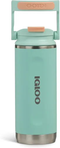 Vista 25 de Igloo Vaso de vino de 10 onzas Vasos de acero inoxidable Verde azulado laguna