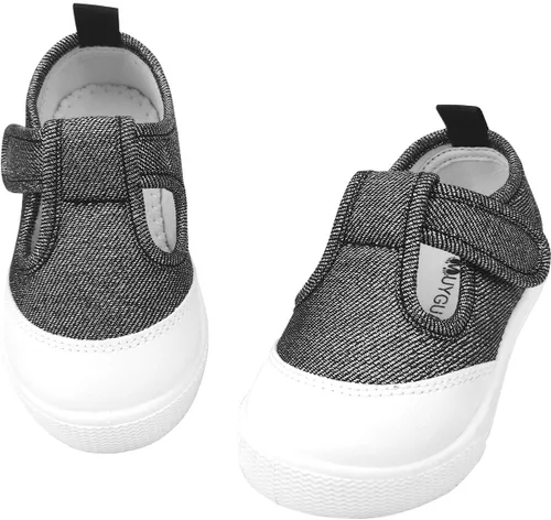 Vista 3 de Zapatillas de lona Mary Jane con correa en T para niñas pequeñas