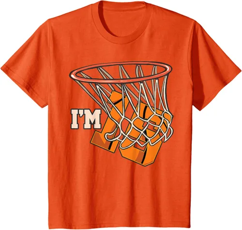 Vista 36 de Camiseta número 15 con temática de baloncesto para fiesta de cumpleaños, Negro, S