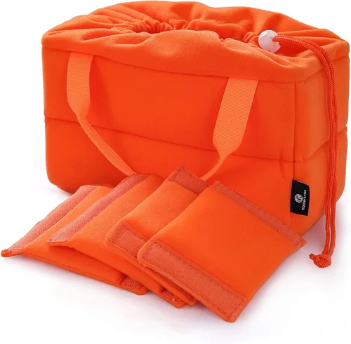 Vista 13 de Bolso a prueba de golpes Koolertron para cámaras DSLR o SLR. Separadores acolchados para personalizar el bolso.