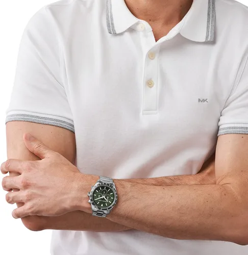 Vista 4 de Michael Kors Layton - Reloj de acero inoxidable