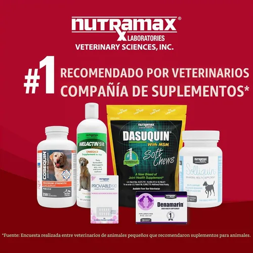 Vista 7 de Nutramax Laboratories Crananidin Extracto de Arándano Suplemento para la Salud del Tracto Urinario para Perros, 75 Tabletas masticables