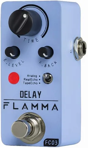 Vista 19 de Pedal looper FLAMMA FC01 y máquina de ritmos 2 en 1, pedales de guitarra con looper de tambor, tiempo de bucle de 20 minutos con 16 ritmos