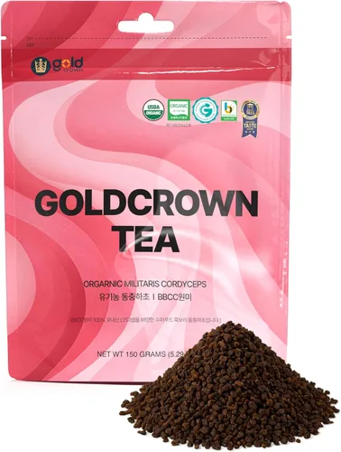 Vista 5 de Cordyceps Plus, polvo de hongos militaris orgánico de 4.23 onzas, USDA orgánico Halal sin OMG, apoyo inmunológico y refuerzo de energía